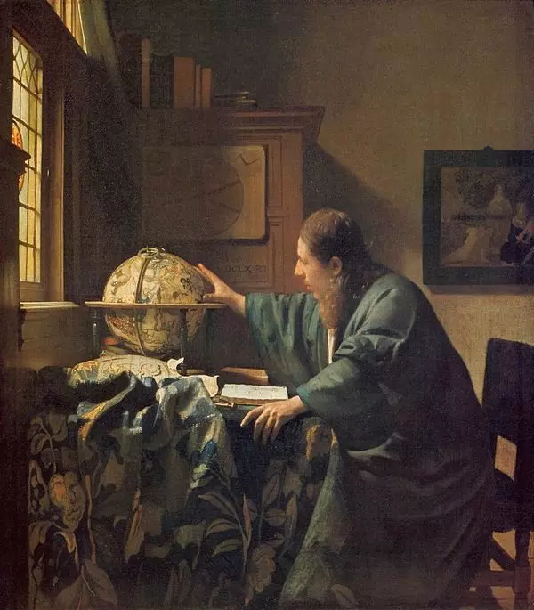 Johannes Vermeer, “Astronom”, ok. 1668, Luwr