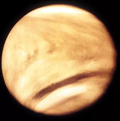 Wenus widziana z sondy Pioneer. Fotografia z 1979 r.