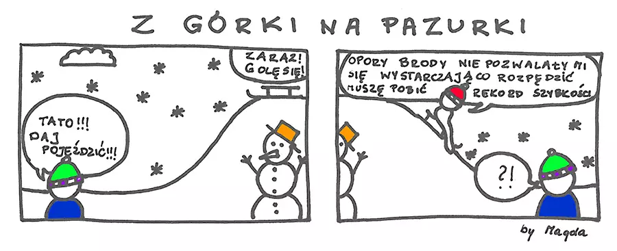 Andrzej rysuje