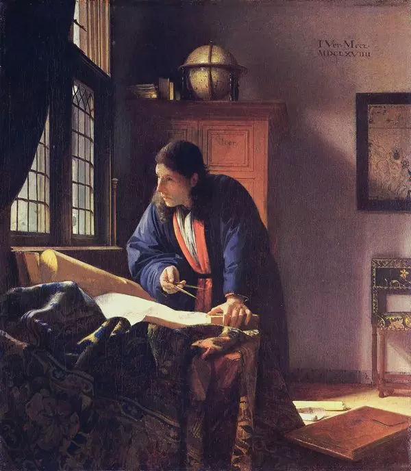 Johannes Vermeer “Geograf”